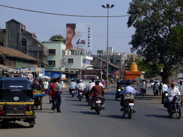 DEOLALI GAON CAMP ROAD hoarding